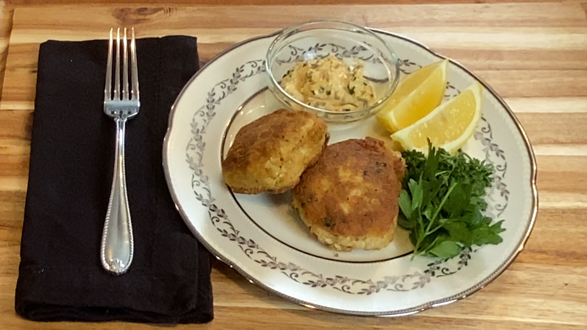 Crab Cakes with Cajun Remoulade (Built From the Ground Up)